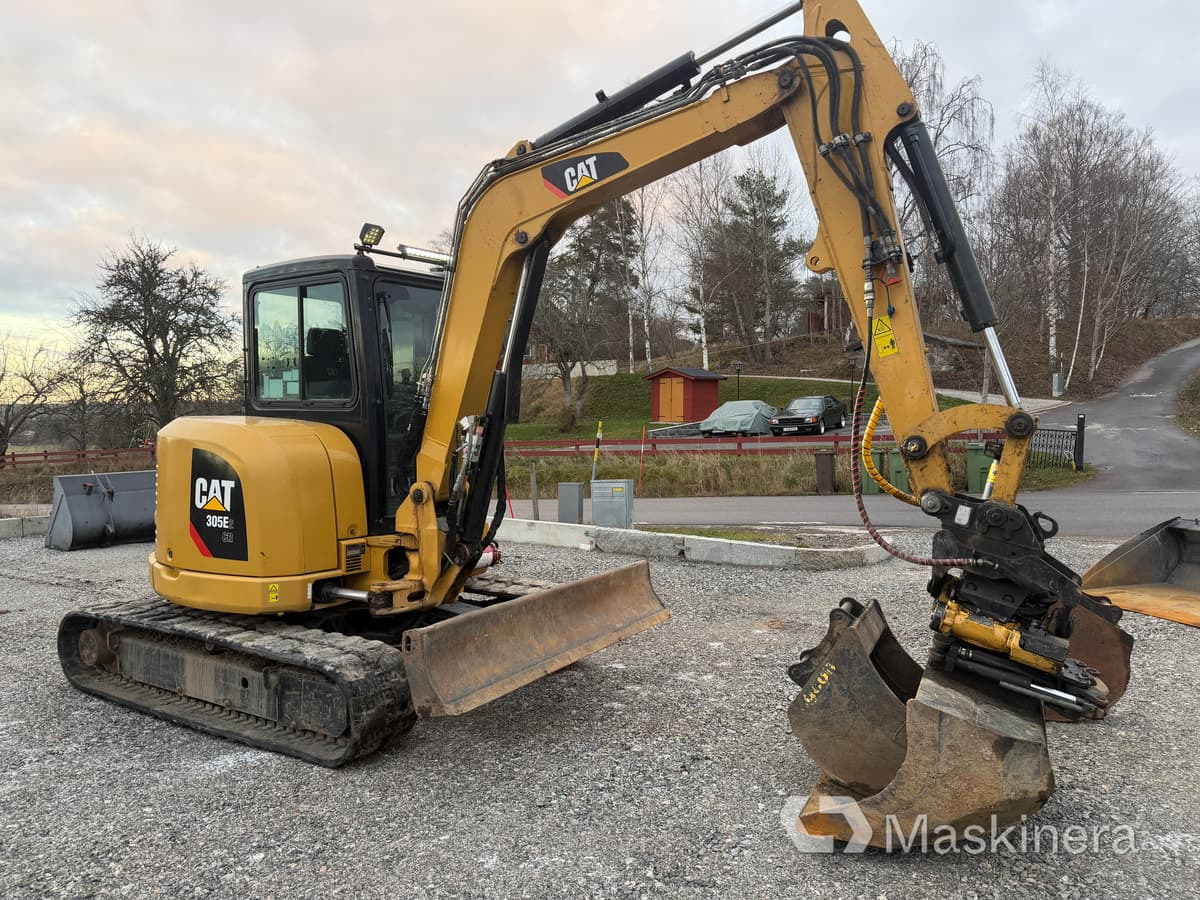 Grävmaskin CAT 305E2 CR med tillbehör - Гусеничный экскаватор: фото 3 Grävmaskin CAT 305E2 CR med tillbehör - Гусеничный экскаватор: фото 3
