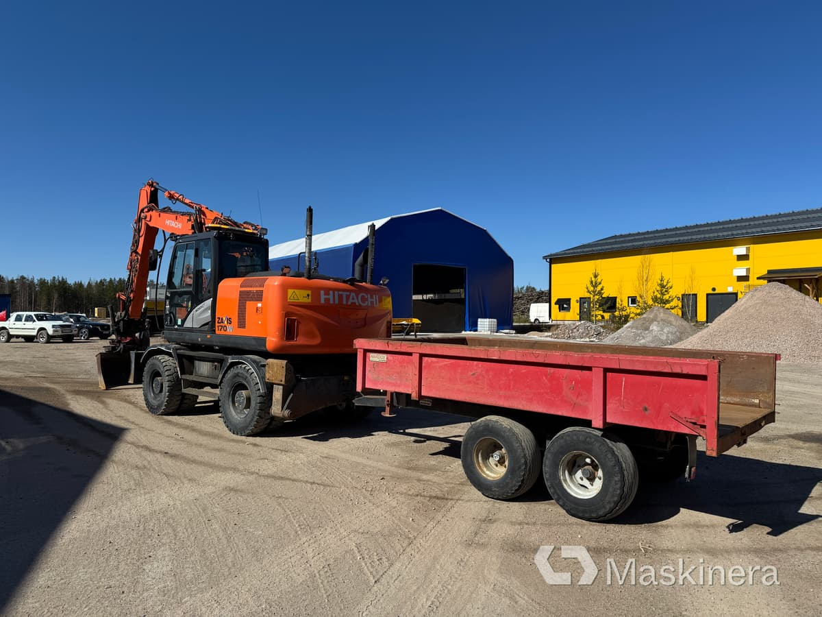 Hitachi ZX170W-5B Hjulgrävare Hitachi ZX170W med vagn - Гусеничный экскаватор: фото 3 Hitachi ZX170W-5B Hjulgrävare Hitachi ZX170W med vagn - Гусеничный экскаватор: фото 3