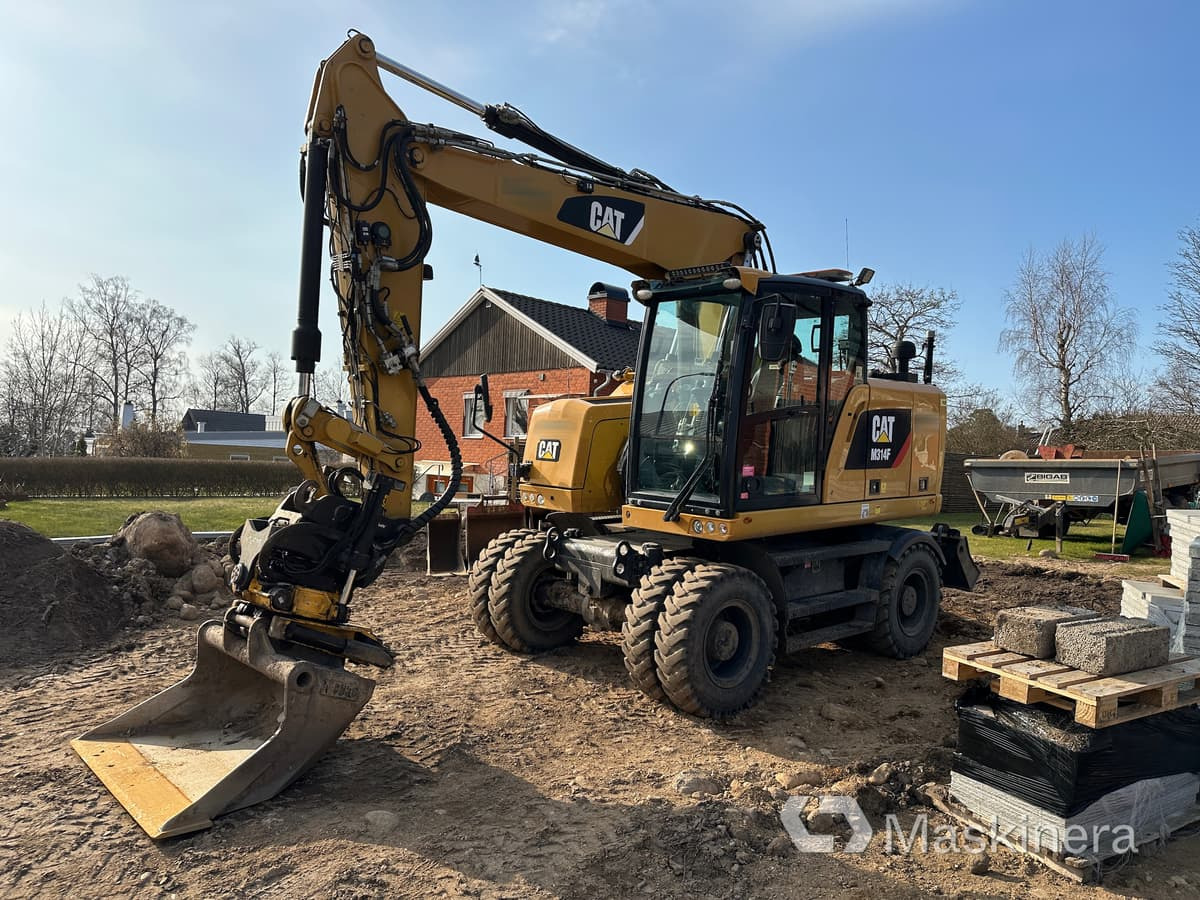 Hjulgrävare Cat M314F + redskap/vagn/grävsystem - Гусеничный экскаватор: фото 1 Hjulgrävare Cat M314F + redskap/vagn/grävsystem - Гусеничный экскаватор: фото 1