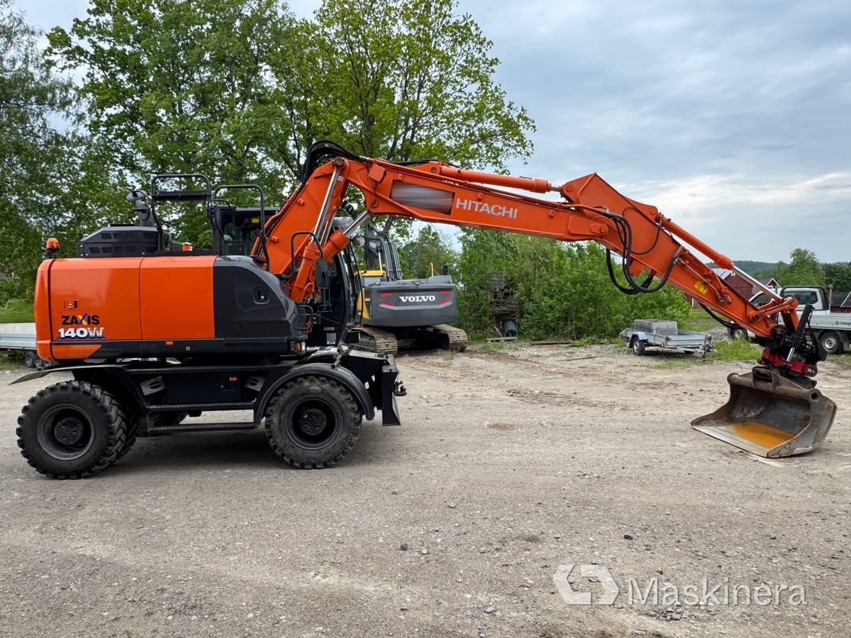 Hjulgrävare Hitachi Zaxis 140W med redskap - Гусеничный экскаватор: фото 4 Hjulgrävare Hitachi Zaxis 140W med redskap - Гусеничный экскаватор: фото 4