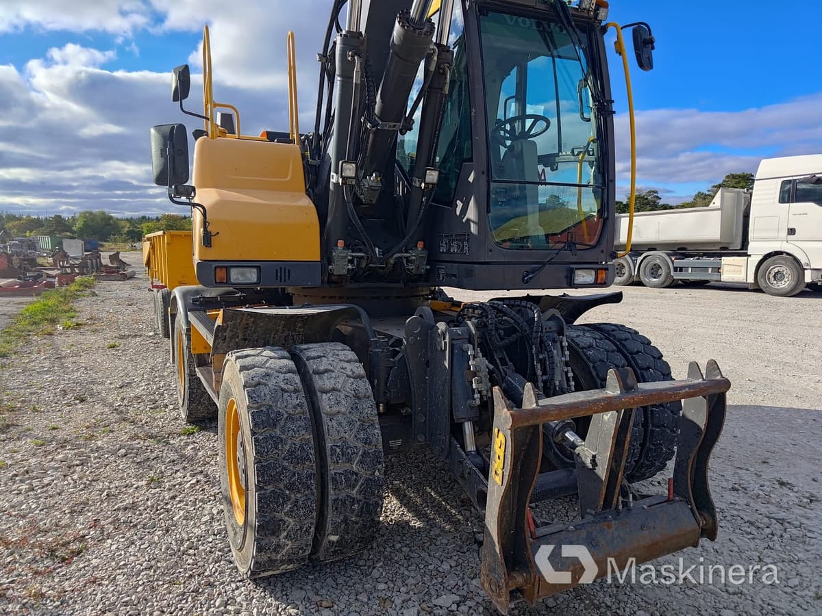 Гусеничный экскаватор Hjulgrävare Volvo EW160D: фото 9