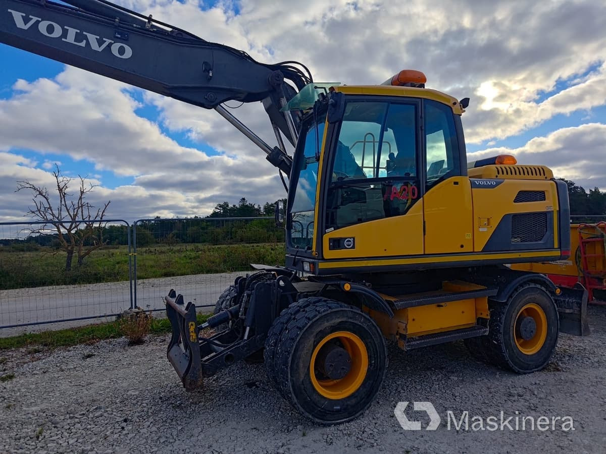 Гусеничный экскаватор Hjulgrävare Volvo EW160D: фото 11