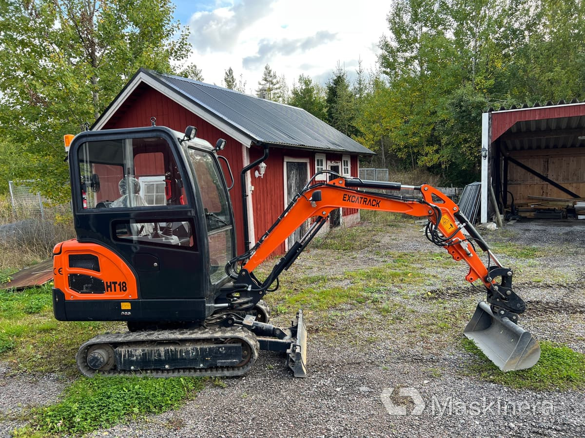 Minigrävare Excatrack HT18 - Гусеничный экскаватор: фото 4 Minigrävare Excatrack HT18 - Гусеничный экскаватор: фото 4