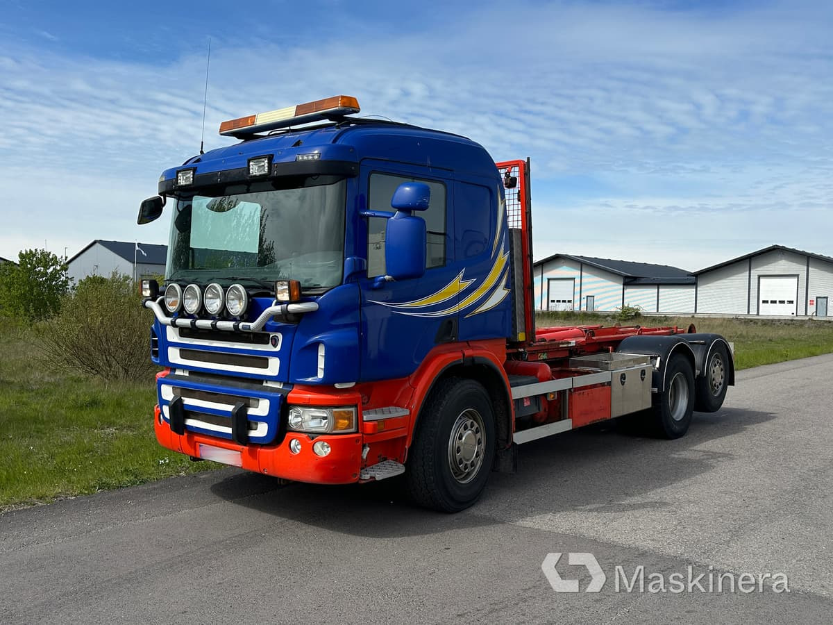 Scania P400LB6X2*4HNB Lastväxlare Scania P400 6X2*4 - Крюковой мультилифт: фото 1 Scania P400LB6X2*4HNB Lastväxlare Scania P400 6X2*4 - Крюковой мультилифт: фото 1
