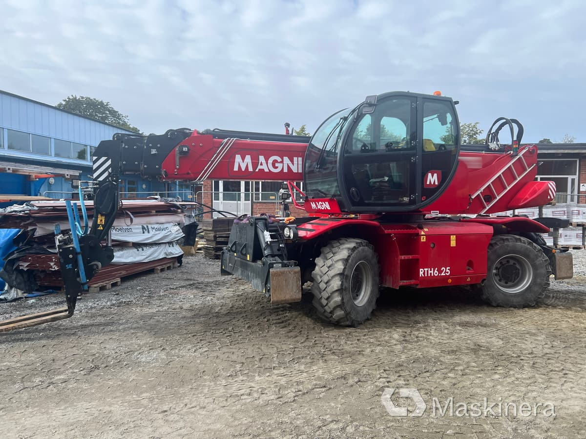 Teleskoplastare Magni RTH6.25 med redskap - Телескопический погрузчик: фото 2 Teleskoplastare Magni RTH6.25 med redskap - Телескопический погрузчик: фото 2