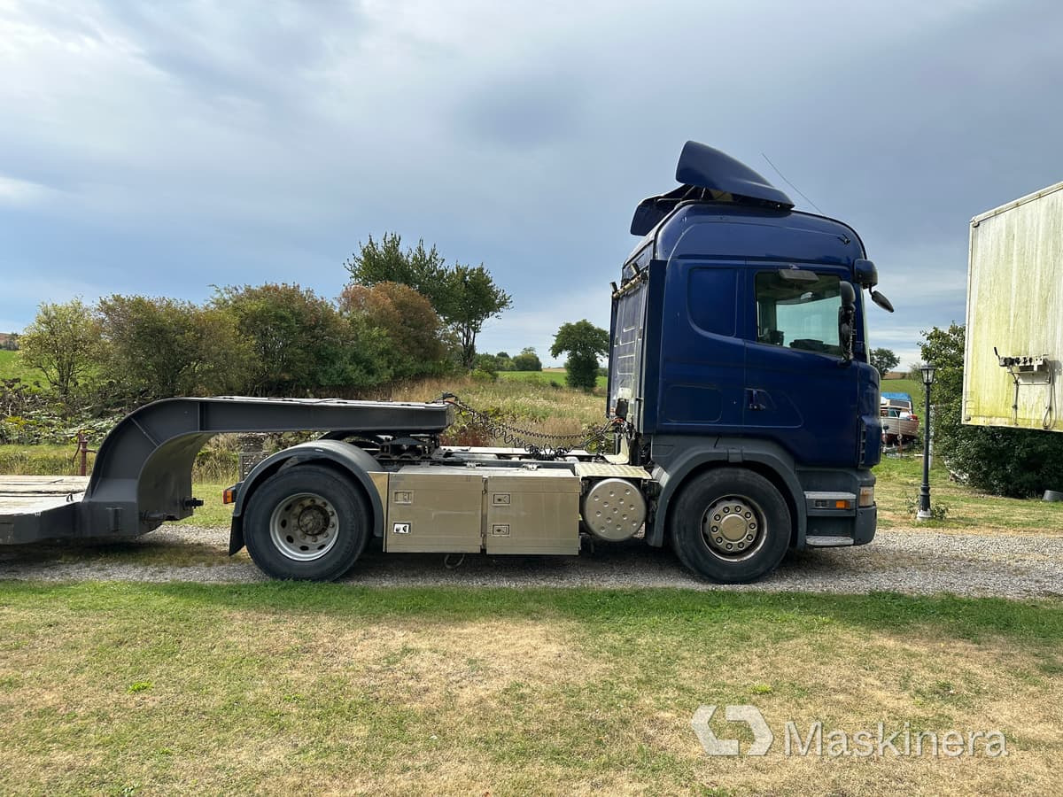 Scania R420 highline A-traktor Scania + 2 släp - Тягач, Полуприцеп бортовой/ Платформа: фото 4 Scania R420 highline A-traktor Scania + 2 släp - Тягач, Полуприцеп бортовой/ Платформа: фото 4