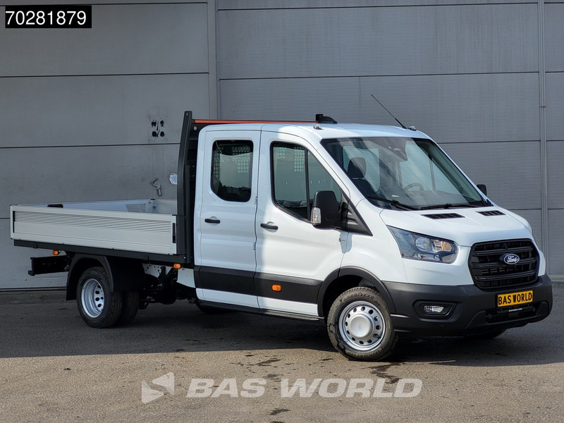 Ford Transit 170pk Automaat Dubbel Cabine 3500kg Trekhaak Open Laadbak Pritsche SYNC4 scherm CarPlay Camera Airco Trekhaak Cruise control - Малотоннажный бортовой грузовик: фото 3 Ford Transit 170pk Automaat Dubbel Cabine 3500kg Trekhaak Open Laadbak Pritsche SYNC4 scherm CarPlay Camera Airco Trekhaak Cruise control - Малотоннажный бортовой грузовик: фото 3