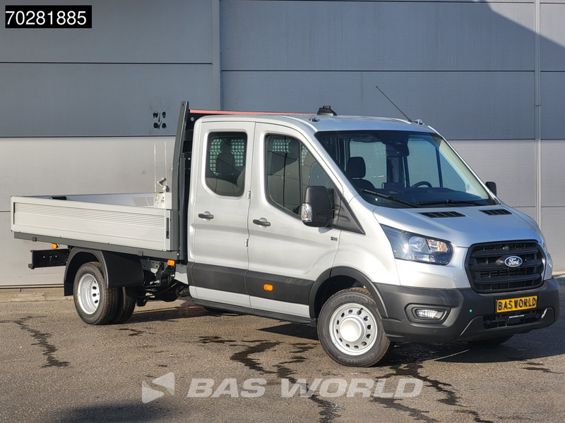 Ford Transit 170pk Automaat Dubbel Cabine 3500kg Trekhaak Open Laadbak Pritsche SYNC4 scherm CarPlay Camera Pickup Airco Trekhaak Cruise cont - Малотоннажный бортовой грузовик: фото 3 Ford Transit 170pk Automaat Dubbel Cabine 3500kg Trekhaak Open Laadbak Pritsche SYNC4 scherm CarPlay Camera Pickup Airco Trekhaak Cruise cont - Малотоннажный бортовой грузовик: фото 3