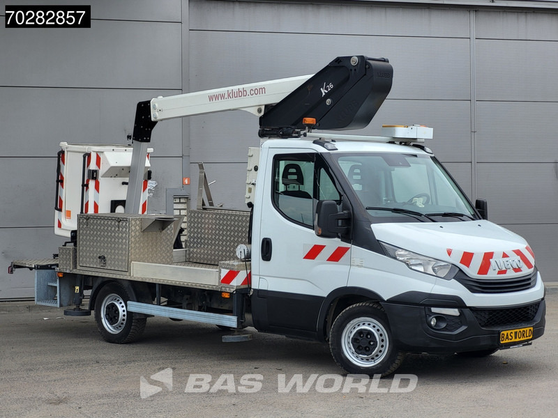 Iveco Daily 35S14 Hoogwerker Klubb 11meter werkhoogte Navi Airco Cruise Camera Euro6 Hubarbeitsbühne 1Personen Airco Cruise control - Фургон: фото 3 Iveco Daily 35S14 Hoogwerker Klubb 11meter werkhoogte Navi Airco Cruise Camera Euro6 Hubarbeitsbühne 1Personen Airco Cruise control - Фургон: фото 3