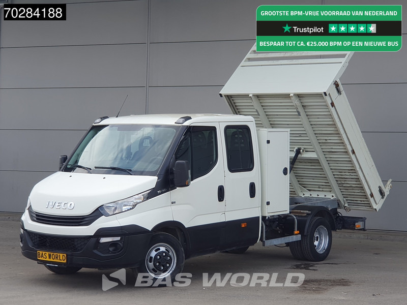 Iveco Daily 35C12 Kipper met Kist Dubbel Cabine Dubbellucht 3,5t Trekhaak Airco Cruise Euro6 Tipper Benne Kieper 2m3 Airco Trekhaak Cruise c - Малотоннажный самосвал: фото 1 Iveco Daily 35C12 Kipper met Kist Dubbel Cabine Dubbellucht 3,5t Trekhaak Airco Cruise Euro6 Tipper Benne Kieper 2m3 Airco Trekhaak Cruise c - Малотоннажный самосвал: фото 1