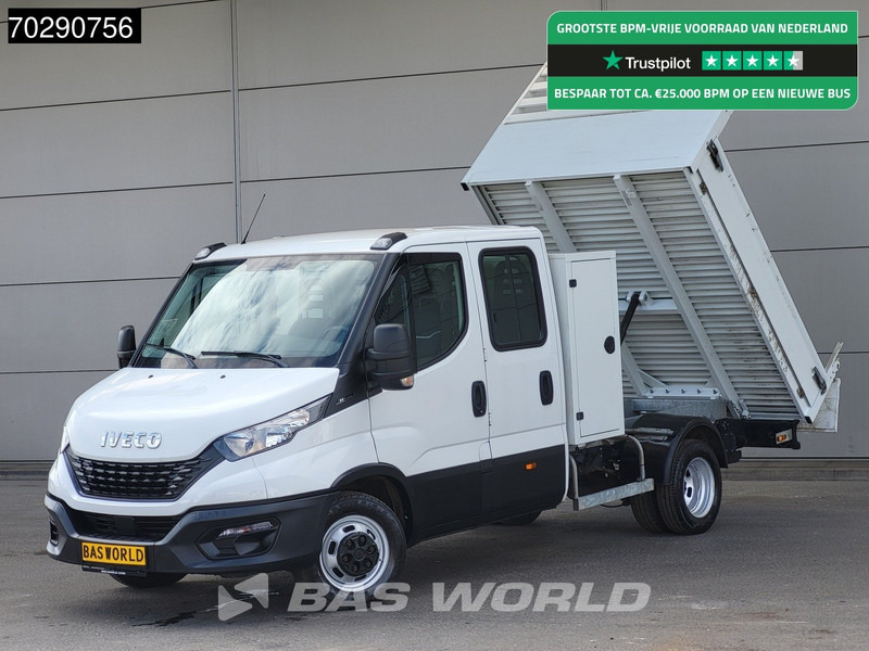 Iveco Daily 35C14 Kipper met Kist Dubbel Cabine Dubbellucht 3,5t Trekhaak Airco Cruise Euro6 Kieper Tipper Benne 2m3 Airco Trekhaak Cruise c - Малотоннажный самосвал: фото 1 Iveco Daily 35C14 Kipper met Kist Dubbel Cabine Dubbellucht 3,5t Trekhaak Airco Cruise Euro6 Kieper Tipper Benne 2m3 Airco Trekhaak Cruise c - Малотоннажный самосвал: фото 1