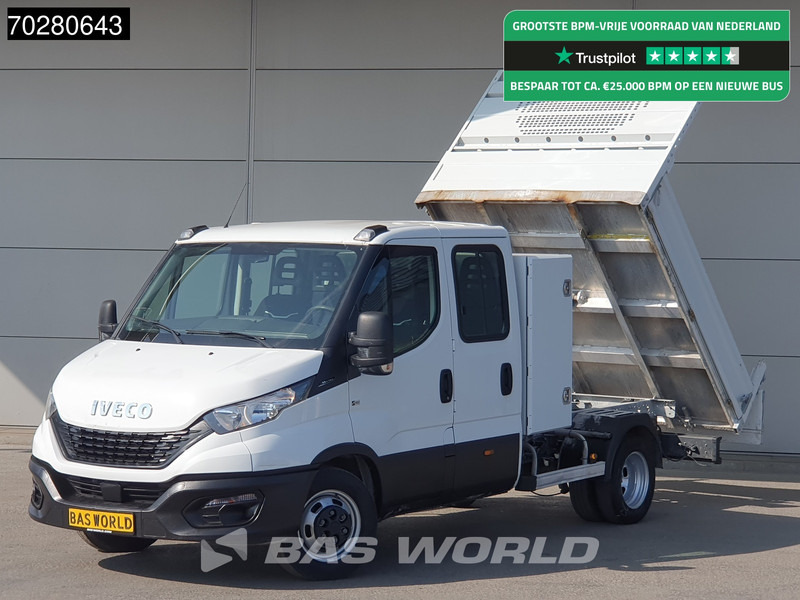 Малотоннажный самосвал Iveco Daily 35C14 Kipper met Kist Dubbel Cabine Dubbellucht 3,5t Trekhaak Airco Cruise Euro6 Tipper Benne Kieper 2m3 Airco Trekhaak Cruise c: фото 1