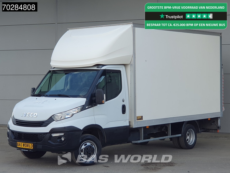 Iveco Daily 35C14 Laadklep Dubbellucht Bakwagen Airco Cruise Euro6 Meubelbak Koffer 21m3 Airco Cruise control - Фургон с закрытым кузовом: фото 1 Iveco Daily 35C14 Laadklep Dubbellucht Bakwagen Airco Cruise Euro6 Meubelbak Koffer 21m3 Airco Cruise control - Фургон с закрытым кузовом: фото 1