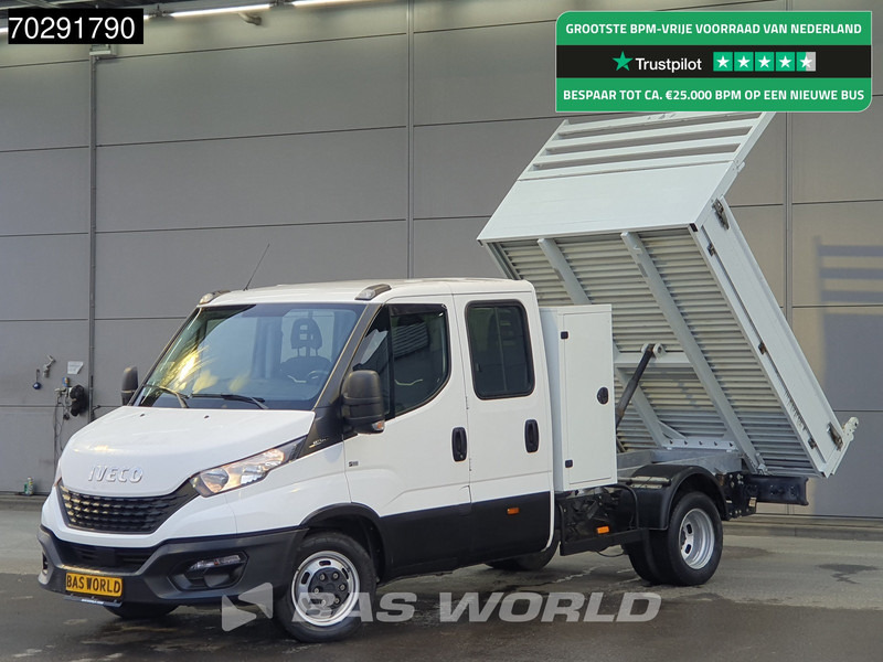 Iveco Daily 35C14 Open Laadbak met Kist Dubbel Cabine Dubbellucht 3,5t Trekhaak Airco Cruise Euro6 Pritsche Pickup Open Box 2m3 Airco Trekha - Малотоннажный бортовой грузовик: фото 1 Iveco Daily 35C14 Open Laadbak met Kist Dubbel Cabine Dubbellucht 3,5t Trekhaak Airco Cruise Euro6 Pritsche Pickup Open Box 2m3 Airco Trekha - Малотоннажный бортовой грузовик: фото 1
