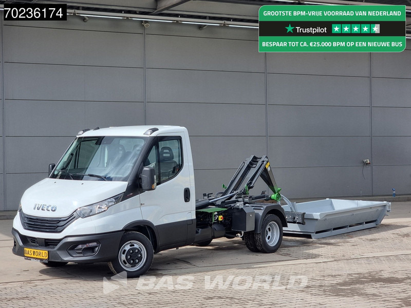 Iveco Daily 35C16 3.0L 160PK Haakarm Airco Cruise Euro6 Kipper Hooklift Abrollkipper 2m3 Airco Cruise control - Малотоннажный самосвал: фото 1 Iveco Daily 35C16 3.0L 160PK Haakarm Airco Cruise Euro6 Kipper Hooklift Abrollkipper 2m3 Airco Cruise control - Малотоннажный самосвал: фото 1