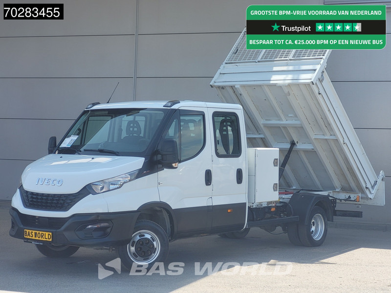 Iveco Daily 35C16 3.0L Kipper met Kist Dubbel Cabine Dubbellucht 3,5t Trekhaak Navi Airco Cruise Camera Euro6 Tipper Benne Kieper 2m3 Airco - Малотоннажный самосвал: фото 1 Iveco Daily 35C16 3.0L Kipper met Kist Dubbel Cabine Dubbellucht 3,5t Trekhaak Navi Airco Cruise Camera Euro6 Tipper Benne Kieper 2m3 Airco - Малотоннажный самосвал: фото 1