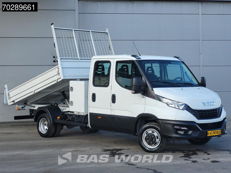 Малотоннажный бортовой грузовик Iveco Daily 35C16 3.0L Open Laadbak met Kist Dubbel Cabine Dubbellucht 3,5t Trekhaak Airco Cruise Euro6 Pritsche Pickup Open Box 2m3 Airco T: фото 6