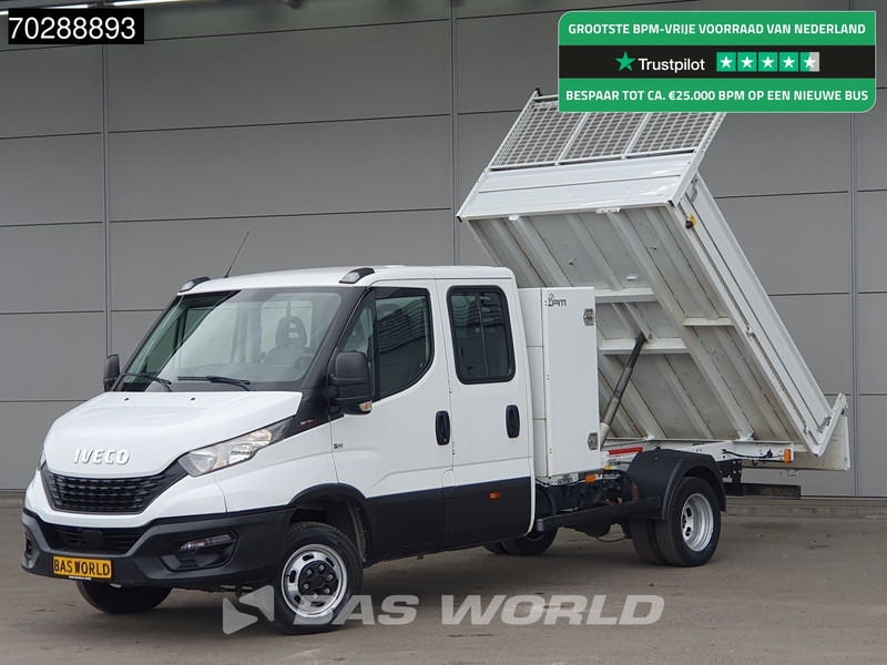 Iveco Daily 35C16 3.0L Open Laadbak met Kist Dubbel Cabine Dubbellucht 3,5t Trekhaak Airco Euro6 Pritsche Pickup Open Box 2m3 Airco Trekhaak - Малотоннажный бортовой грузовик: фото 1 Iveco Daily 35C16 3.0L Open Laadbak met Kist Dubbel Cabine Dubbellucht 3,5t Trekhaak Airco Euro6 Pritsche Pickup Open Box 2m3 Airco Trekhaak - Малотоннажный бортовой грузовик: фото 1