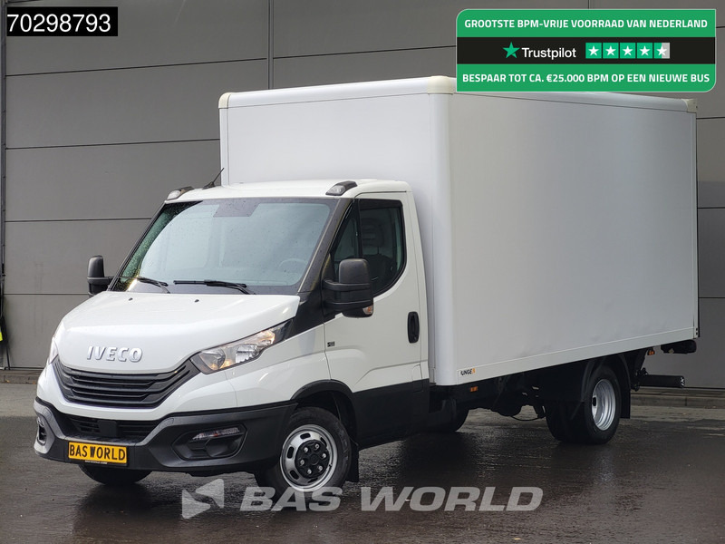 Iveco Daily 35C16 Laadklep Dubbellucht 160PK Bakwagen Airco Euro6 Meubelbak Koffer Airco - Фургон с закрытым кузовом: фото 1 Iveco Daily 35C16 Laadklep Dubbellucht 160PK Bakwagen Airco Euro6 Meubelbak Koffer Airco - Фургон с закрытым кузовом: фото 1