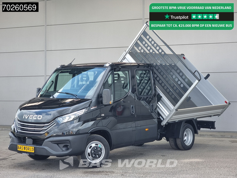 Iveco Daily 35C21 3 zijdige Kipper Dubbel Cabine 210PK 3.0L Dubbellucht Airco Cruise LED Camera Tipper Benne Kieper 2m3 Airco - Малотоннажный самосвал: фото 1 Iveco Daily 35C21 3 zijdige Kipper Dubbel Cabine 210PK 3.0L Dubbellucht Airco Cruise LED Camera Tipper Benne Kieper 2m3 Airco - Малотоннажный самосвал: фото 1