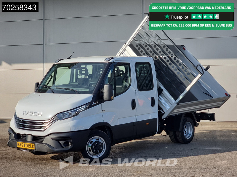 Iveco Daily 35C21 3 zijdige Kipper Dubbel Cabine 210PK 3.0L Dubbellucht Airco Cruise LED Camera Tipper Benne Kieper 2m3 Airco - Малотоннажный самосвал: фото 1 Iveco Daily 35C21 3 zijdige Kipper Dubbel Cabine 210PK 3.0L Dubbellucht Airco Cruise LED Camera Tipper Benne Kieper 2m3 Airco - Малотоннажный самосвал: фото 1