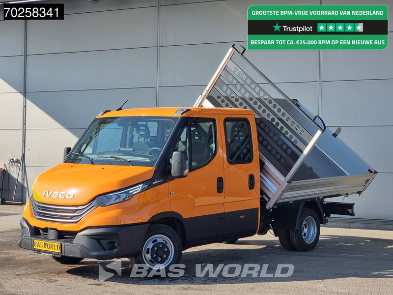 Iveco Daily 35C21 3 zijdige Kipper Dubbel Cabine 210PK 3.0L Dubbellucht Airco Cruise LED Camera Tipper Benne Kieper 2m3 Airco Trekhaak - Малотоннажный самосвал: фото 1 Iveco Daily 35C21 3 zijdige Kipper Dubbel Cabine 210PK 3.0L Dubbellucht Airco Cruise LED Camera Tipper Benne Kieper 2m3 Airco Trekhaak - Малотоннажный самосвал: фото 1