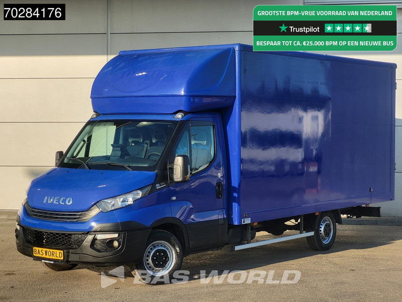 Iveco Daily 35S14 Automaat Bakwagen Achterdeuren Airco Cruise Euro6 Meubelbak Koffer 24m3 Airco Cruise control - Фургон с закрытым кузовом: фото 1 Iveco Daily 35S14 Automaat Bakwagen Achterdeuren Airco Cruise Euro6 Meubelbak Koffer 24m3 Airco Cruise control - Фургон с закрытым кузовом: фото 1