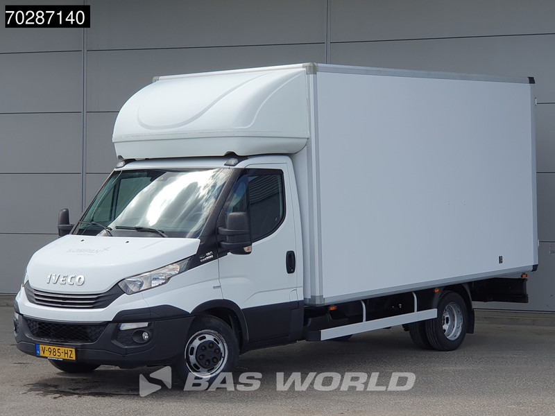 Iveco Daily 40C18 3.0L Automaat Bakwagen Navi Airco Cruise Euro6 Schuifzeilen Plane Meubelbak Koffer 21m3 Airco Trekhaak Cruise control - Фургон с закрытым кузовом: фото 2 Iveco Daily 40C18 3.0L Automaat Bakwagen Navi Airco Cruise Euro6 Schuifzeilen Plane Meubelbak Koffer 21m3 Airco Trekhaak Cruise control - Фургон с закрытым кузовом: фото 2