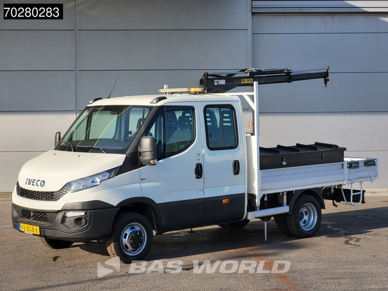 Iveco Daily 50C17 3,0L Automaat 170PK HIAB 017T-2 DC Open laadbak Dubbellucht Airco Euro6 Pickup Crane Kraanwagen Kranwagen Pritsche Airco D - Малотоннажный бортовой грузовик: фото 2 Iveco Daily 50C17 3,0L Automaat 170PK HIAB 017T-2 DC Open laadbak Dubbellucht Airco Euro6 Pickup Crane Kraanwagen Kranwagen Pritsche Airco D - Малотоннажный бортовой грузовик: фото 2