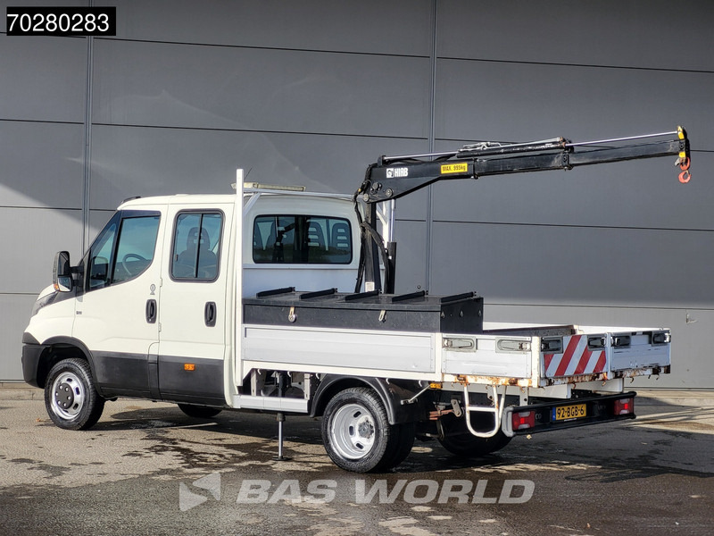 Iveco Daily 50C17 3,0L Automaat HIAB 017T-2 DC Open laadbak Dubbellucht Airco Euro6 Pickup Crane Kraanwagen Pritsche Airco Dubbel cabine в лизинг Iveco Daily 50C17 3,0L Automaat HIAB 017T-2 DC Open laadbak Dubbellucht Airco Euro6 Pickup Crane Kraanwagen Pritsche Airco Dubbel cabine: фото 6