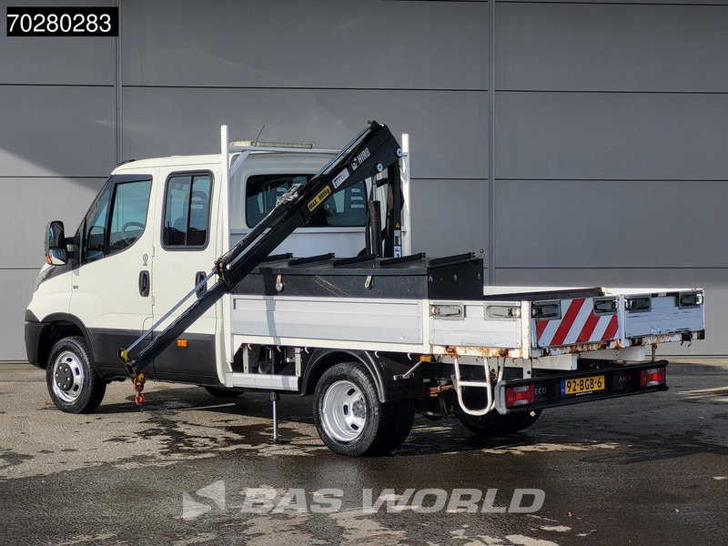 Iveco Daily 50C17 3,0L Automaat HIAB 017T-2 DC Open laadbak Dubbellucht Airco Euro6 Pickup Crane Kraanwagen Pritsche Airco Dubbel cabine в лизинг Iveco Daily 50C17 3,0L Automaat HIAB 017T-2 DC Open laadbak Dubbellucht Airco Euro6 Pickup Crane Kraanwagen Pritsche Airco Dubbel cabine: фото 9