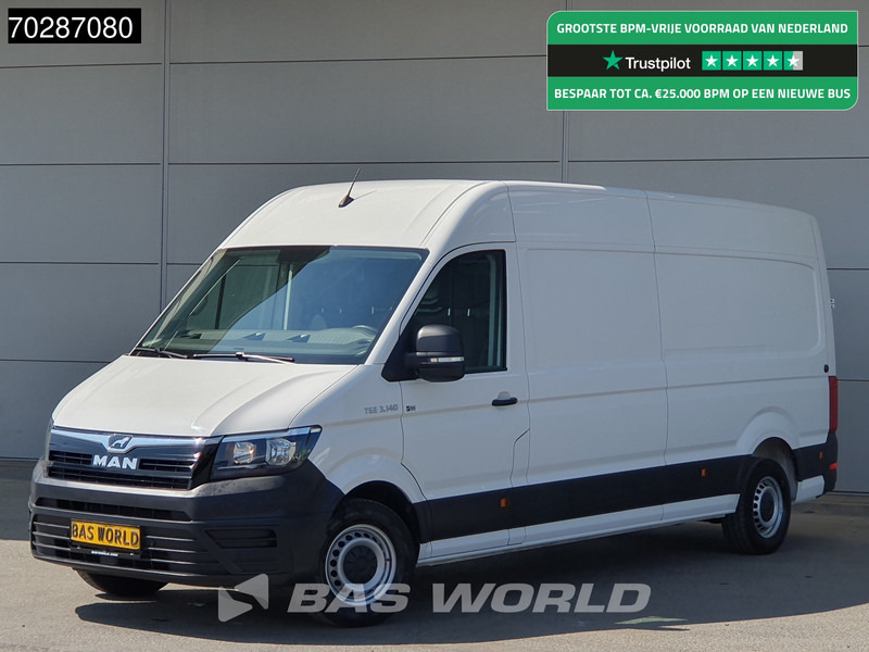 MAN TGE 3.140 L4H3 Trekhaak Airco Cruise Camera Parkeersensoren Euro6 L3H2 15m3 Airco Trekhaak Cruise control - Цельнометаллический фургон: фото 1 MAN TGE 3.140 L4H3 Trekhaak Airco Cruise Camera Parkeersensoren Euro6 L3H2 15m3 Airco Trekhaak Cruise control - Цельнометаллический фургон: фото 1