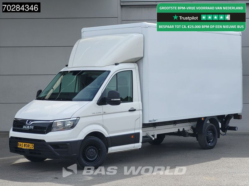 MAN TGE 3.140 Laadklep Bakwagen Airco Cruise Camera Euro6 Meubelbak Koffer 20m3 Airco Cruise control - Фургон с закрытым кузовом: фото 1 MAN TGE 3.140 Laadklep Bakwagen Airco Cruise Camera Euro6 Meubelbak Koffer 20m3 Airco Cruise control - Фургон с закрытым кузовом: фото 1