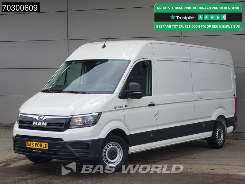 MAN TGE 3.180 Automaat 180PK L3H3 Trekhaak Airco Cruise Camera Parkeersensoren Euro6 L2H2 Airco Cruise control - Цельнометаллический фургон: фото 1 MAN TGE 3.180 Automaat 180PK L3H3 Trekhaak Airco Cruise Camera Parkeersensoren Euro6 L2H2 Airco Cruise control - Цельнометаллический фургон: фото 1