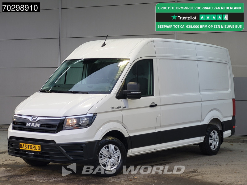 MAN TGE 3.180 Automaat 180PK L3H3 Trekhaak Navi Airco Cruise Camera Euro6 L2H2 Airco Trekhaak Cruise control - Цельнометаллический фургон: фото 1 MAN TGE 3.180 Automaat 180PK L3H3 Trekhaak Navi Airco Cruise Camera Euro6 L2H2 Airco Trekhaak Cruise control - Цельнометаллический фургон: фото 1