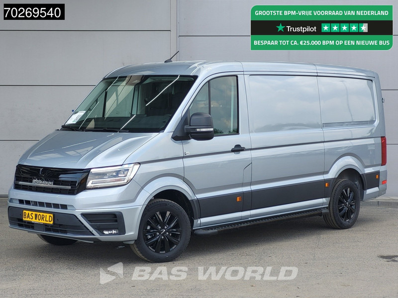 MAN TGE 3.180 Automaat 2025 Black Edition model Facelift L3H2 Navi CarPlay Camera L2H1 10m3 Airco Cruise control - Цельнометаллический фургон: фото 1 MAN TGE 3.180 Automaat 2025 Black Edition model Facelift L3H2 Navi CarPlay Camera L2H1 10m3 Airco Cruise control - Цельнометаллический фургон: фото 1