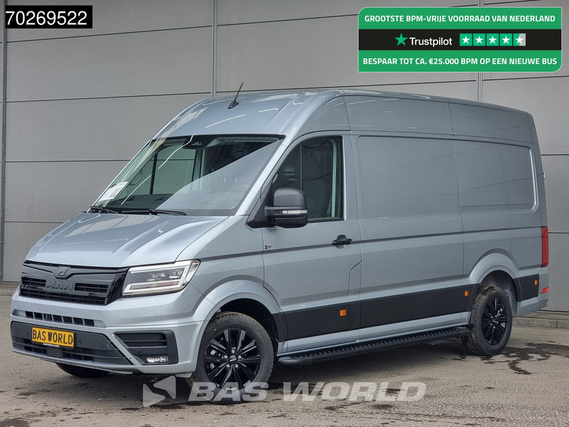 MAN TGE 3.180 Automaat 2025 Black Edition model Facelift L3H3 Navi CarPlay Camera L2H2 11m3 Airco Cruise control - Цельнометаллический фургон: фото 1 MAN TGE 3.180 Automaat 2025 Black Edition model Facelift L3H3 Navi CarPlay Camera L2H2 11m3 Airco Cruise control - Цельнометаллический фургон: фото 1