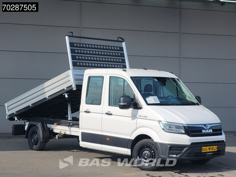 MAN TGE 3.180 Driezijdige Kipper Automaat Dubbel Cabine 2025 Facelift 180PK Trekhaak LED Navi ACC Airco Cruise Euro6 Kipper Tippe Benne Kieper - Малотоннажный самосвал: фото 2 MAN TGE 3.180 Driezijdige Kipper Automaat Dubbel Cabine 2025 Facelift 180PK Trekhaak LED Navi ACC Airco Cruise Euro6 Kipper Tippe Benne Kieper - Малотоннажный самосвал: фото 2