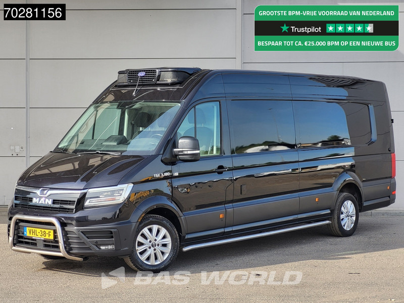 MAN TGE 3.180 Koelwagen Bi-Temp Vriezer Automaat Carrier Pulsor 400mt 230V stekker Trekhaak ACC LED Navi Airco Camera Parkeersensoren Koel Koe - Фургон-рефрижератор: фото 1 MAN TGE 3.180 Koelwagen Bi-Temp Vriezer Automaat Carrier Pulsor 400mt 230V stekker Trekhaak ACC LED Navi Airco Camera Parkeersensoren Koel Koe - Фургон-рефрижератор: фото 1