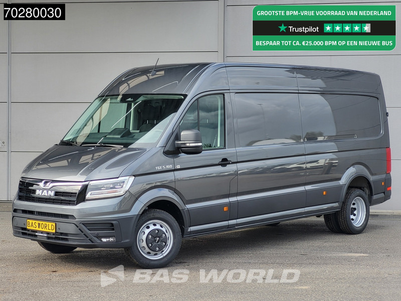MAN TGE 5.160 Uniek! Dubbellucht Automaat 2025-model L4H3 ACC LED Navi Airco Camera Parkeersensoren CarPlay Euro6 L3H2 15m3 Airco - Цельнометаллический фургон: фото 1 MAN TGE 5.160 Uniek! Dubbellucht Automaat 2025-model L4H3 ACC LED Navi Airco Camera Parkeersensoren CarPlay Euro6 L3H2 15m3 Airco - Цельнометаллический фургон: фото 1