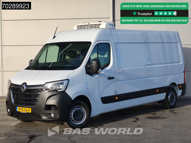 Renault Master 135PK Koelwagen Thermo King V-200 MAX 230v Stekker LED Airco Cruise Camera Parkeersensoren Euro6 Koel Koeler Kühl Kühler Kühlwagen 10m - Фургон-рефрижератор: фото 1 Renault Master 135PK Koelwagen Thermo King V-200 MAX 230v Stekker LED Airco Cruise Camera Parkeersensoren Euro6 Koel Koeler Kühl Kühler Kühlwagen 10m - Фургон-рефрижератор: фото 1