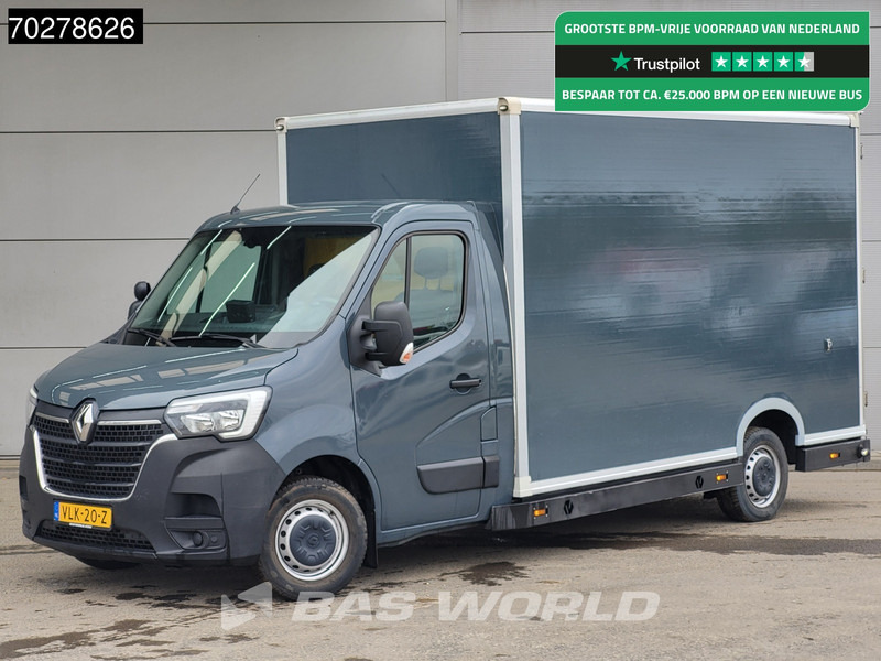 Renault Master 150PK Bakwagen Airco Cruise Luchtvering Meubelbak Plancher Verkoopwagen Foodtruck Paardenwagen 18m3 Airco Cruise control - Фургон с закрытым кузовом: фото 1 Renault Master 150PK Bakwagen Airco Cruise Luchtvering Meubelbak Plancher Verkoopwagen Foodtruck Paardenwagen 18m3 Airco Cruise control - Фургон с закрытым кузовом: фото 1
