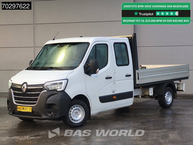 Renault Master 150PK Open Laadbak Dubbel Cabine 150PK Airco LED Euro6 Pritsche Pickup Open Box Airco - Малотоннажный бортовой грузовик: фото 1 Renault Master 150PK Open Laadbak Dubbel Cabine 150PK Airco LED Euro6 Pritsche Pickup Open Box Airco - Малотоннажный бортовой грузовик: фото 1