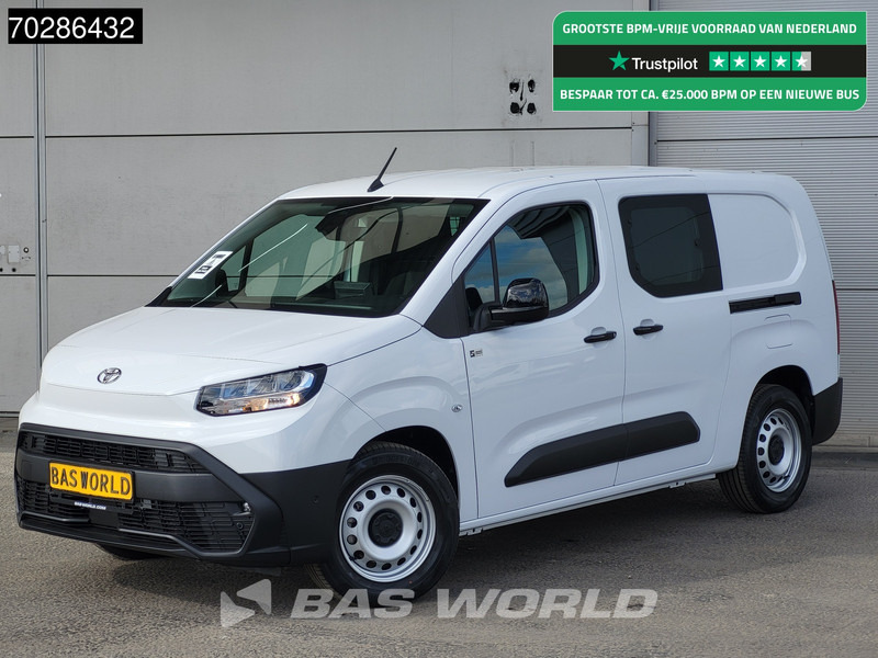 Toyota ProAce City 136pk Elektrisch 50kWh Long 2x Schuifdeur WLTP 275km LED Airco CarPlay Camera Parkeersensoren 3m3 Airco Cruise control - Легковой фургон, Электрический фургон: фото 1 Toyota ProAce City 136pk Elektrisch 50kWh Long 2x Schuifdeur WLTP 275km LED Airco CarPlay Camera Parkeersensoren 3m3 Airco Cruise control - Легковой фургон, Электрический фургон: фото 1