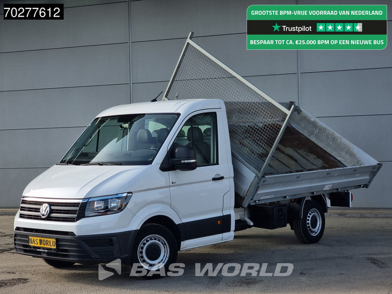 Volkswagen Crafter 140pk Automaat 3-zijdige Kipper Trekhaak Airco Tipper Benne Kieper Airco Trekhaak - Малотоннажный самосвал: фото 1 Volkswagen Crafter 140pk Automaat 3-zijdige Kipper Trekhaak Airco Tipper Benne Kieper Airco Trekhaak - Малотоннажный самосвал: фото 1