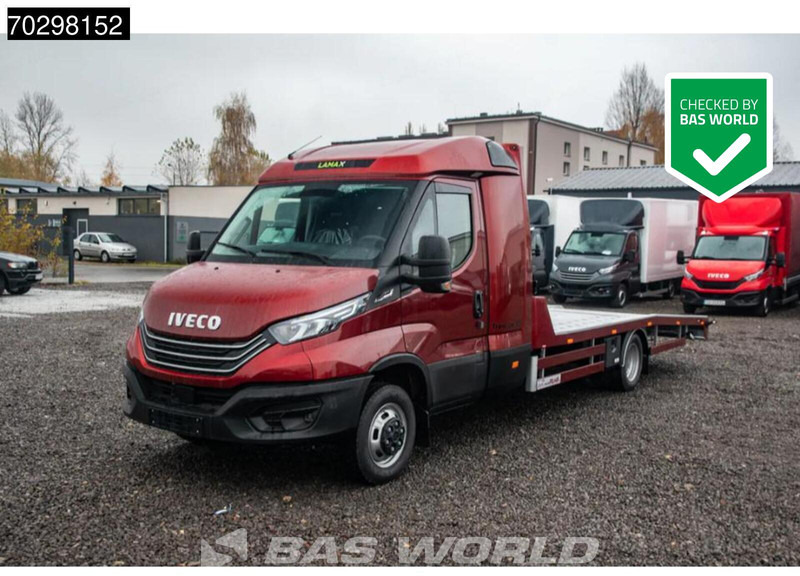 Iveco Daily 50C21 3.0L Automaat 210PK Autotransporter 3,5t Trekhaak ACC LED Airco Standkachel Lier Euro6 Cartransport Oprijwagen A/C - Фургон: фото 1 Iveco Daily 50C21 3.0L Automaat 210PK Autotransporter 3,5t Trekhaak ACC LED Airco Standkachel Lier Euro6 Cartransport Oprijwagen A/C - Фургон: фото 1