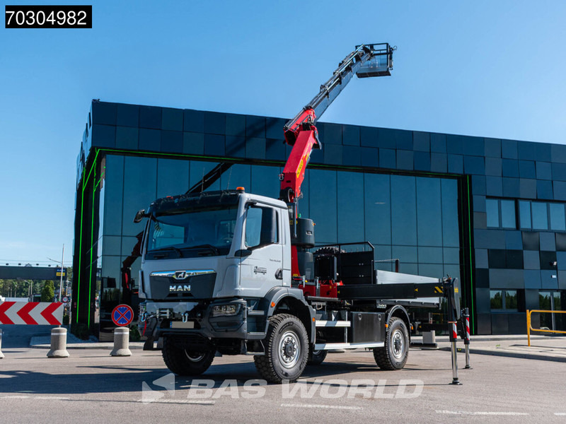 MAN TGM 18.320 4X4 NEW 4x4 Palfinger PK 27002-SH D Crane manbasket Steelsuspension - Грузовик бортовой/ Платформа, Автоманипулятор: фото 3 MAN TGM 18.320 4X4 NEW 4x4 Palfinger PK 27002-SH D Crane manbasket Steelsuspension - Грузовик бортовой/ Платформа, Автоманипулятор: фото 3