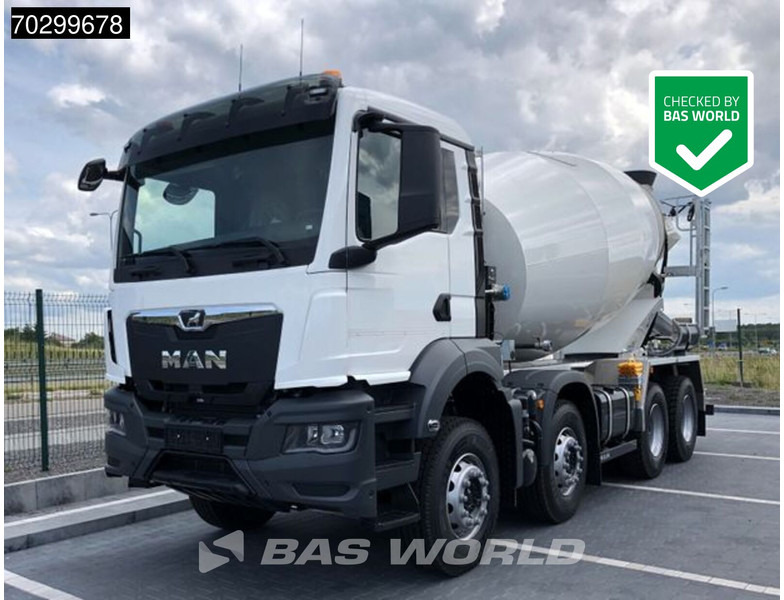 MAN TGS 35.440 8X4 NEW! 10m3 FML mixer Automatic Steel suspension Euro 6 - Автобетоносмеситель: фото 1 MAN TGS 35.440 8X4 NEW! 10m3 FML mixer Automatic Steel suspension Euro 6 - Автобетоносмеситель: фото 1