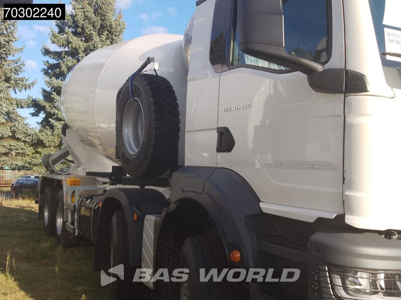 MAN TGS 41.400 8X4 12m3 FML mixer Steelsuspension Manual Airco EURO 2 - Автобетоносмеситель: фото 3 MAN TGS 41.400 8X4 12m3 FML mixer Steelsuspension Manual Airco EURO 2 - Автобетоносмеситель: фото 3