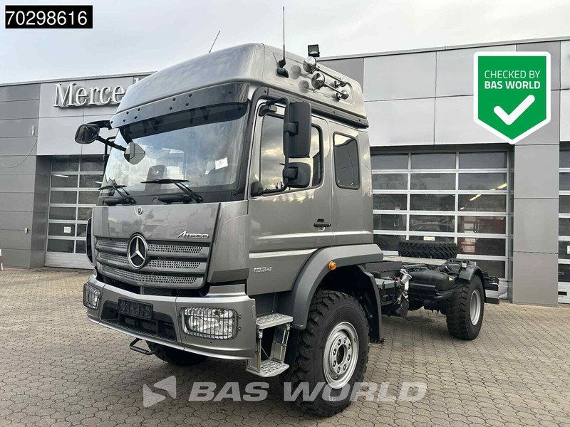 Mercedes-Benz Atego 1324 4X4 NEW 4x4 chassis Automatic Steelsuspension Euro 6 - Грузовик-шасси: фото 1 Mercedes-Benz Atego 1324 4X4 NEW 4x4 chassis Automatic Steelsuspension Euro 6 - Грузовик-шасси: фото 1